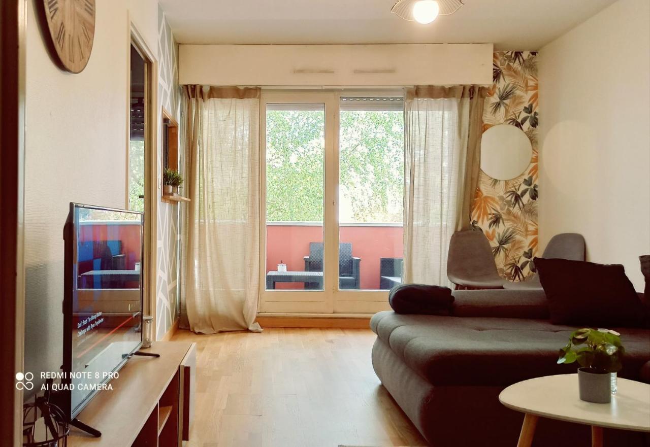 Super Appartement Avec Terasse Bischheim Esterno foto